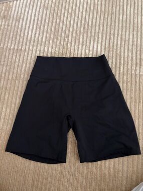 Amazon Black High-Waist Women's Bike Shorts